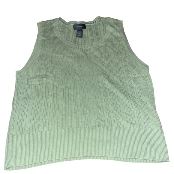 Van Heusen Tops - Van Heusen Light Green Tank Top